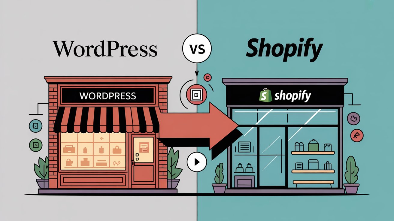 WordPress vs Shopify: 6 Key Differences to Choose the Best Platform for Your E-commerce Store
