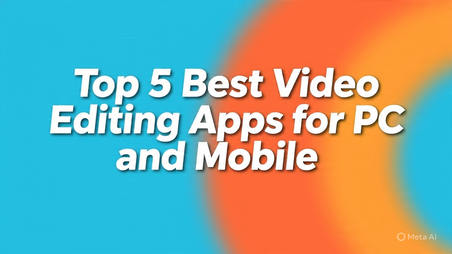Top 5 Best Video Editing Apps for PC and Mobile