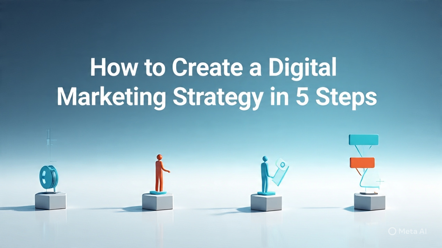 How to Create a Digital Marketing Strategy in 5 Steps